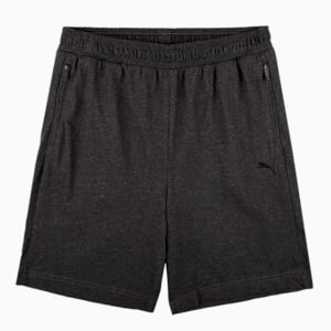 Zippered Youth Regular Fit Shorts, Dark Gray Heather, extralarge-IND