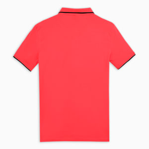 Collar Tipping Youth Regular Fit Polo, Active Red, extralarge-IND