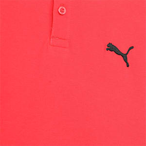 Collar Tipping Youth Regular Fit Polo, Active Red, extralarge-IND