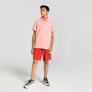Collar Tipping Youth Polo, Rosette