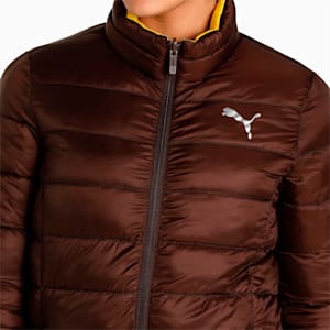 PUMA Reversible Padded Women's Jacket, Dark Chocolate