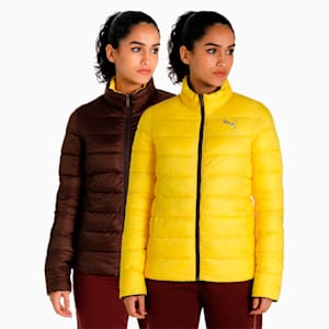 PUMA Reversible Padded Women's Jacket, Dark Chocolate