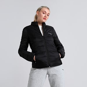 Women's Reversible Padded Jacket, PUMA Black-Pale Plum, extralarge-IND