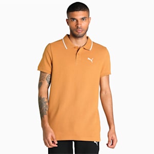 Ottoman Men's Slim Fit Polo, Desert Tan, extralarge-IND