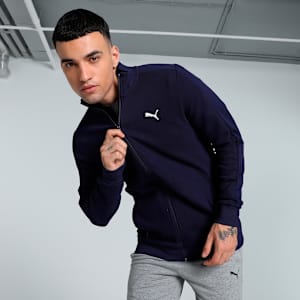 Ottoman Men's Full Zip Slim Fit Jacket, PUMA Navy, extralarge-IND