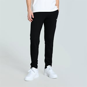 Ottoman Men's Slim Fit Sweat Pants, PUMA Black-cat, extralarge-IND