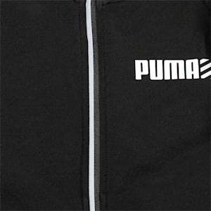 Tec Sport Youth Regular Fit Jacket, PUMA Black, extralarge-IND