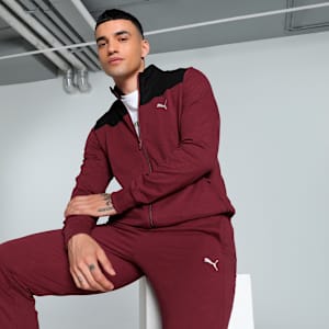 Slub Men's Jacket, Team Regal Red, extralarge-IND