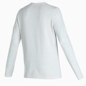 Henley Men's Slim Fit T-shirt, Puma White Heather, extralarge-IND