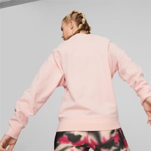 Modern Sports Crew-Neck Women's Sweatshirt, Rose Dust, extralarge-IND