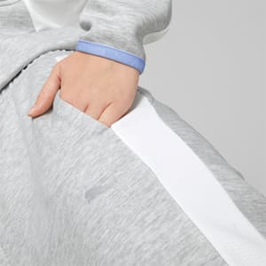 EVOSTRIPE High-Waist Pants Women, Light Gray Heather, extralarge-GBR