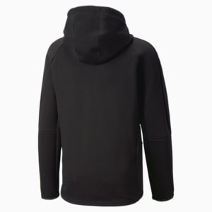 Recycled Content: Evostripe Full-Zip Hoodie Youth, PUMA Black
