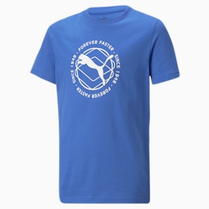 ACTIVE SPORTS Graphic Youth T-Shirt, Royal Sapphire