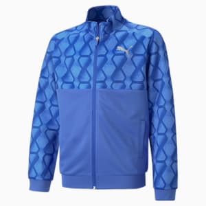 ACTIVE SPORTS Poly Youth Regular Fit Jacket, Royal Sapphire, extralarge-IND