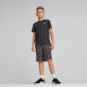 ACTIVE SPORTS Woven Youth Regular Fit Shorts, PUMA Black, extralarge-IND