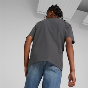Essential BETTER Graphic Men's Relaxed Fit T-Shirt, Flat Dark Gray, extralarge-IND