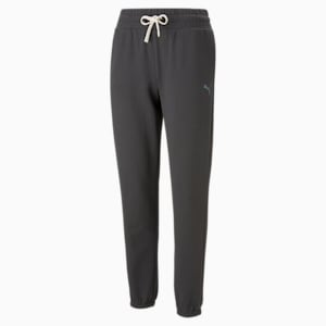 Essential BETTER Women's Regular Fit Sweatpants, Flat Dark Gray, extralarge-IND