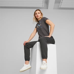 Essential BETTER Women's Sweatpants, Flat Dark Gray