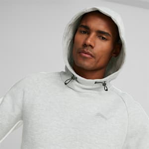 EVOSTRIPE Hoodie Men, Light Gray Heather