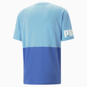 PUMA POWER Colorblock Men's Tee, Day Dream