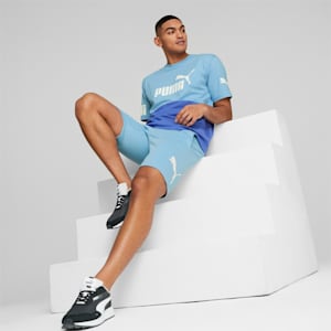 PUMA POWER Colorblock Men's Tee, Day Dream
