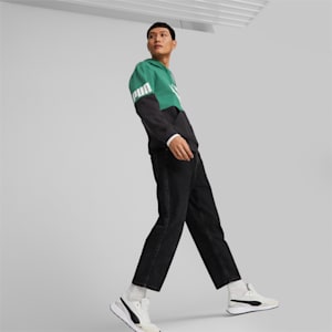 PUMA POWER Colourblock Hoodie Men, Vine