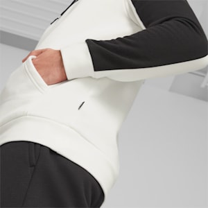 Essentials Block Tape Hoodie Men, PUMA Black