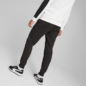 Essentials Block Tape Sweatpants Men, PUMA Black