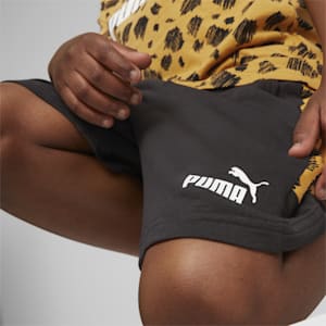 PUMA Mates Kids' Regular Fit Shorts, PUMA Black, extralarge-IND