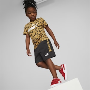 PUMA Mates Kids' Regular Fit Shorts, PUMA Black, extralarge-IND