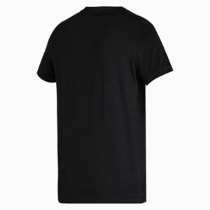 Logo Men's Slim Fit T-Shirt, Puma Black, extralarge-IND