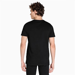 PUMA Logo Men's Slim Fit T-Shirt, Puma Black, extralarge-IND