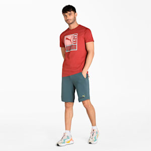 Graphic Men's Slim Fit T-Shirt, Chili Oil, extralarge-IND