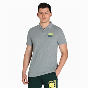 Original SW Graphic Men's Slim Fit Polo, Medium Gray Heather, extralarge-IND