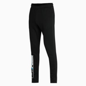 Worldwide Graphic Slim Fit Pants, Puma Black, extralarge-IND