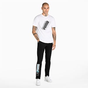 Worldwide Graphic Slim Fit Pants, Puma Black, extralarge-IND