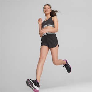 Strong Girls Sports Bra, PUMA Black, extralarge-IND