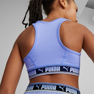 PUMA Strong Bra Youth, Elektro Purple