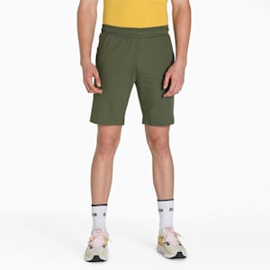 19 Forty Eight Graphic Men's Shorts, Dark Green Moss, extralarge-IND