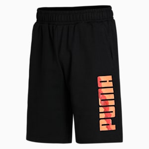 Graphic Men's Shorts, Puma Black, extralarge-IND