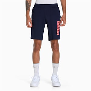Graphic Men's Shorts, Peacoat, extralarge-IND