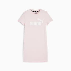 Essentials+ Logo Girls' Dress, Whisp Of Pink, extralarge
