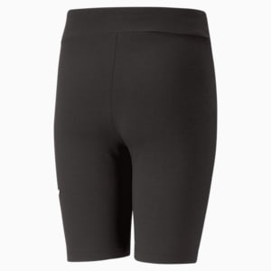 Essentials+ Logo Short Leggings Youth, PUMA Black, extralarge-GBR
