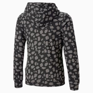 Essentials+ Animal Full-Zip Hoodie Youth, PUMA Black