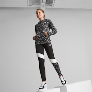 Essentials+ Animal Full-Zip Hoodie Youth, PUMA Black