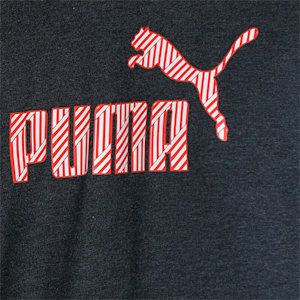 N1 Logo Men's Slim Fit T-Shirt, Puma Black Heather, extralarge-IND