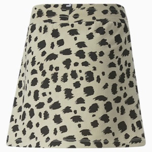 Animal All Over Print Girl's Skirt, Granola, extralarge-IND