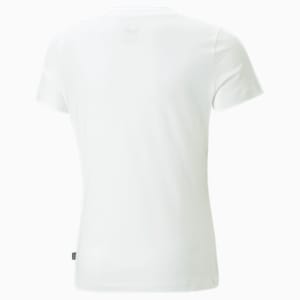 Essentials+ Flower Power Girl's T-Shirt, PUMA White, extralarge-IND