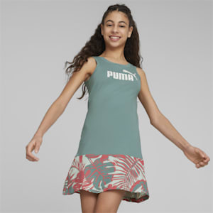FLOWER POWER Youth Slim Fit Dress, Adriatic, extralarge-IND