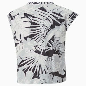 Essentials+ All Over Print Girls Relaxed Fit Tank Top, PUMA White, extralarge-IND